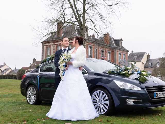 Le mariage de Samuel et Laëtitia à Saint-André-de-Messei, Orne 2