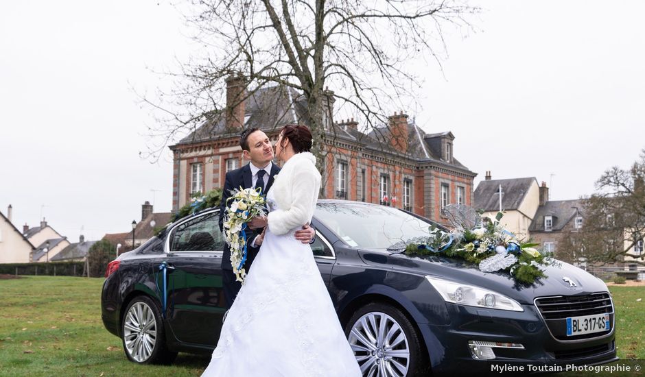 Le mariage de Samuel et Laëtitia à Saint-André-de-Messei, Orne