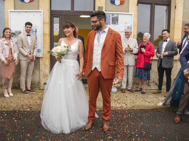 Le mariage de Julien et Audrey à Campagne, Dordogne 7