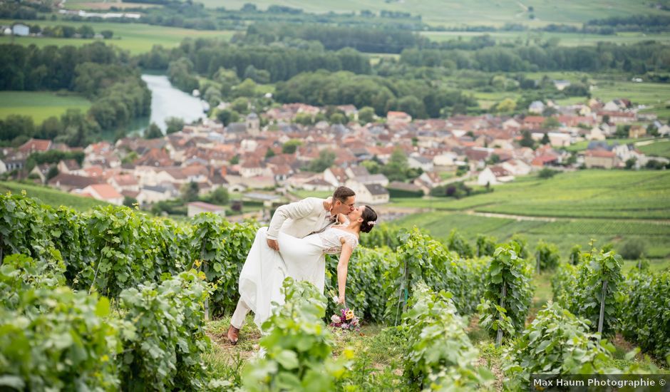 Le mariage de Thomas et Bérénice à Hautvillers, Marne