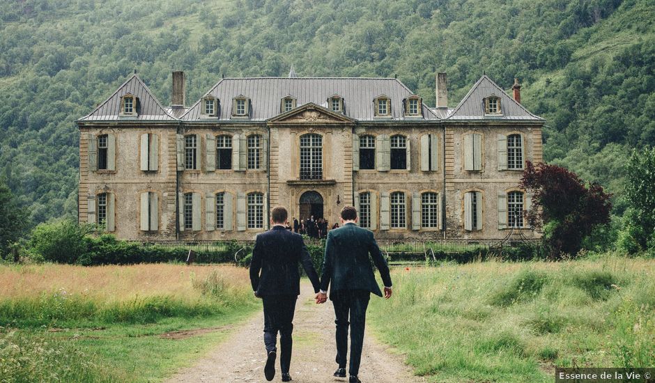 Le mariage de Carl et Dan à Les Cabannes, Ariège