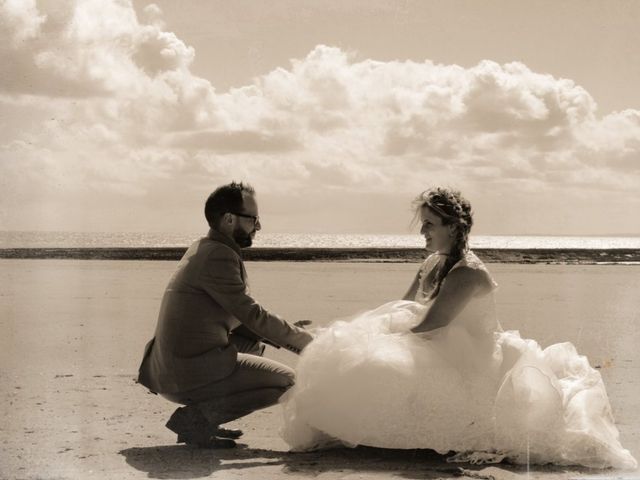 Le mariage de Guillaume  et Maryline  à Sainte-Mère-Église, Manche 41
