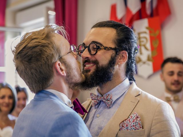 Le mariage de Kilian et Alexandre à Saint-Sornin-Lavolps, Corrèze 7