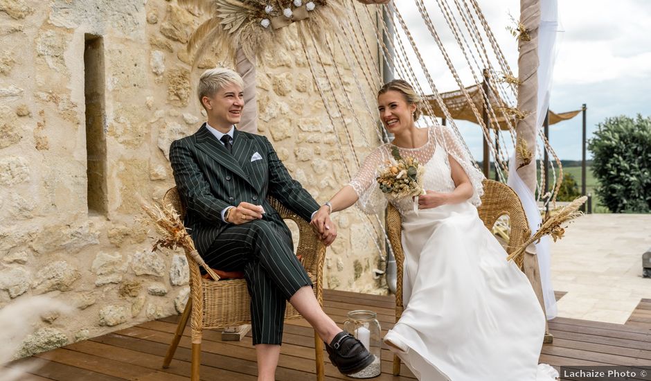 Le mariage de Doris et Alison à Lussac, Gironde - Mariages.net