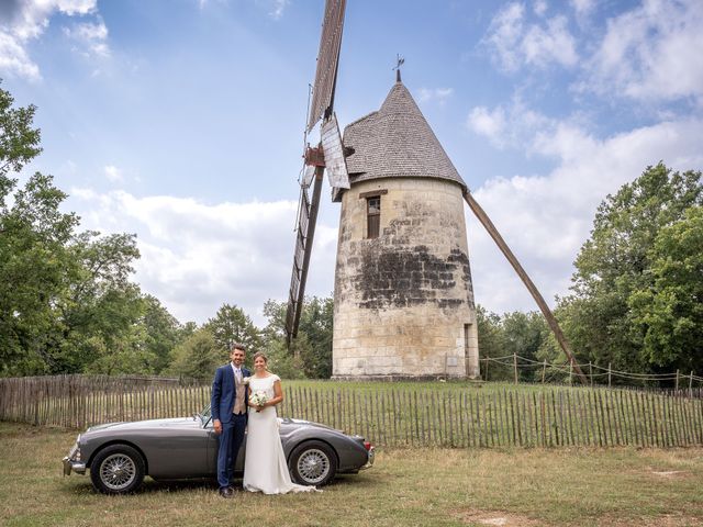 Le mariage de Wandrille et Marine à Allemans, Dordogne 45