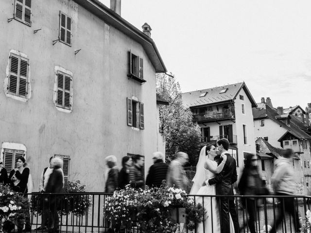 Le mariage de Cédric et Ingrid à Annecy, Haute-Savoie 16