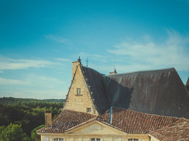 Le mariage de John et Kristina à Lamonzie-Montastruc, Dordogne 4