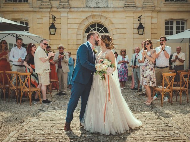 Le mariage de John et Kristina à Lamonzie-Montastruc, Dordogne 46