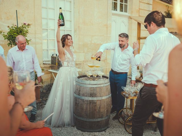 Le mariage de John et Kristina à Lamonzie-Montastruc, Dordogne 52