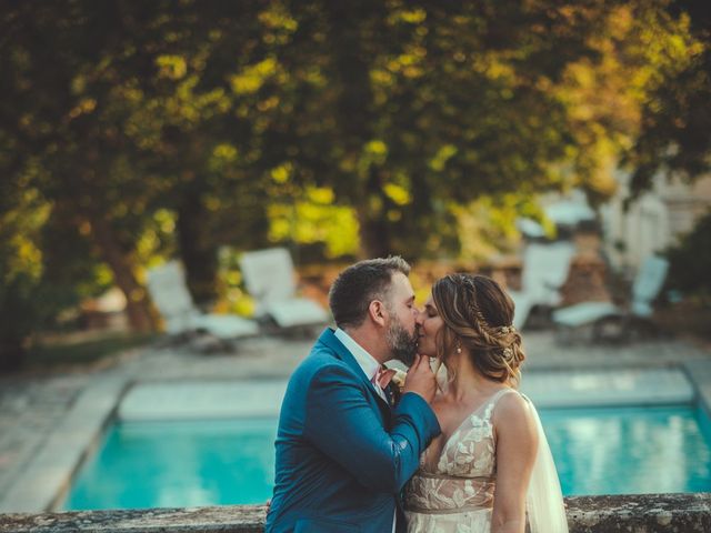 Le mariage de John et Kristina à Lamonzie-Montastruc, Dordogne 71