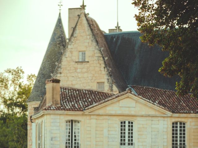 Le mariage de John et Kristina à Lamonzie-Montastruc, Dordogne 86