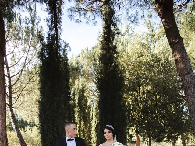 Le mariage de Reda et Nisrine à Uzerche, Corrèze 18