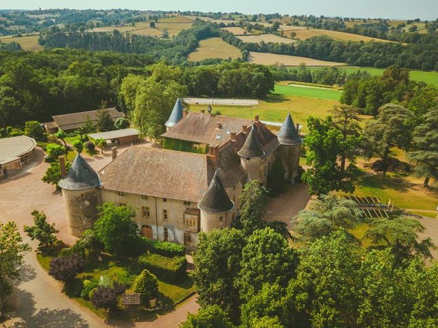 Le mariage de Bertrand et Camille à Vougy, Loire 3