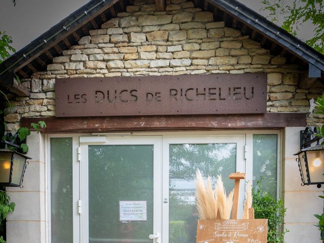 Le mariage de Romain et Sandra à Richelieu, Indre-et-Loire 36