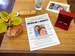 Le mariage de Gwendoline et Bénédicte 1
