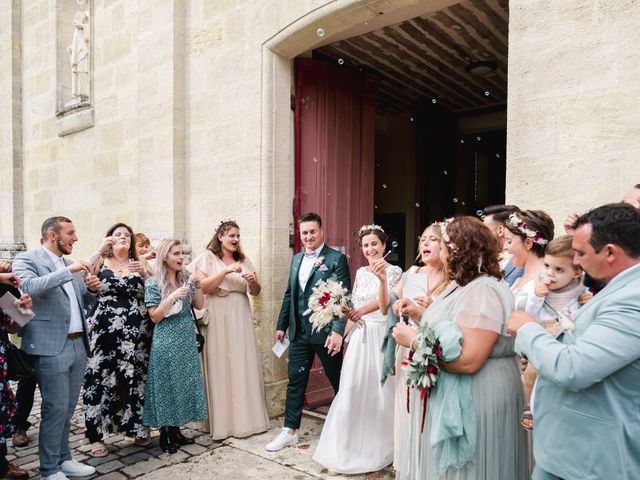 Le mariage de Valentin et Claire à Portets, Gironde 38