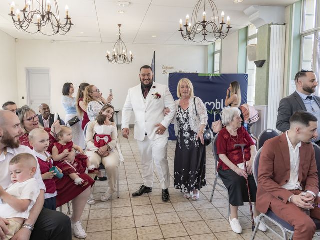 Le mariage de David et Jessica à Menucourt, Val-d'Oise 156