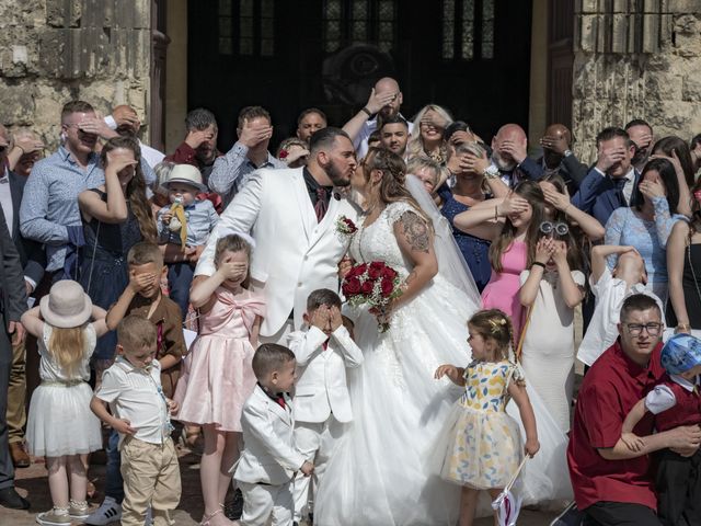 Le mariage de David et Jessica à Menucourt, Val-d'Oise 309