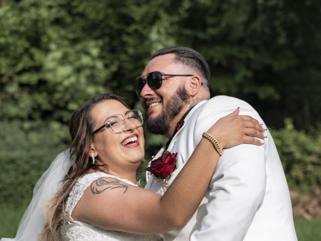 Le mariage de David et Jessica à Menucourt, Val-d'Oise 340