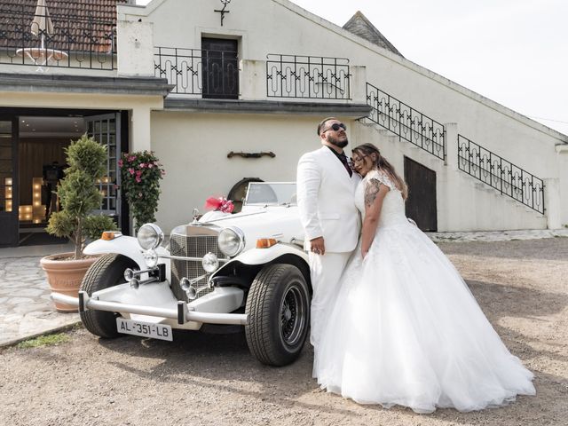 Le mariage de David et Jessica à Menucourt, Val-d'Oise 356