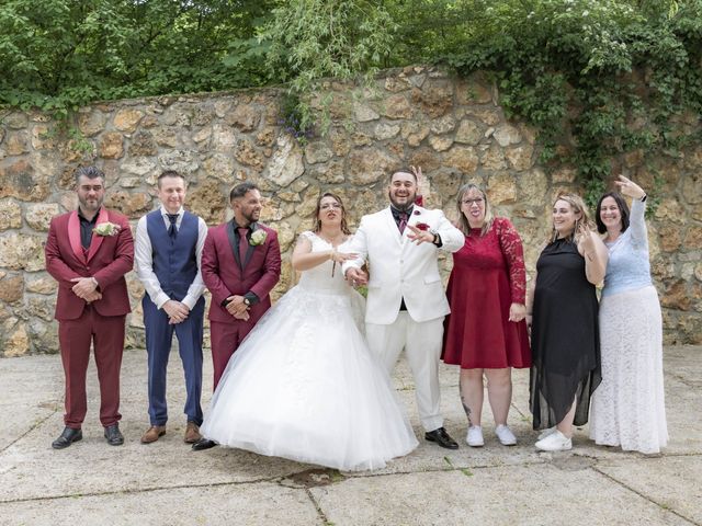 Le mariage de David et Jessica à Menucourt, Val-d'Oise 381