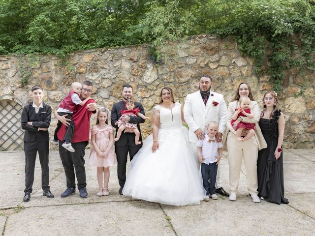 Le mariage de David et Jessica à Menucourt, Val-d'Oise 386