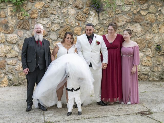 Le mariage de David et Jessica à Menucourt, Val-d'Oise 406