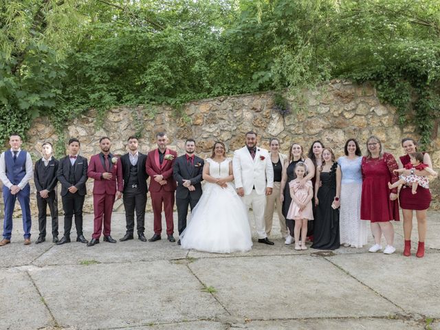 Le mariage de David et Jessica à Menucourt, Val-d'Oise 412