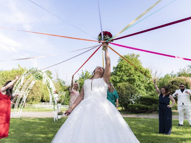 Le mariage de David et Jessica à Menucourt, Val-d'Oise 420