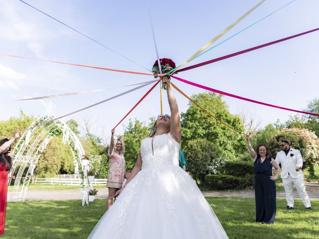 Le mariage de David et Jessica à Menucourt, Val-d'Oise 421