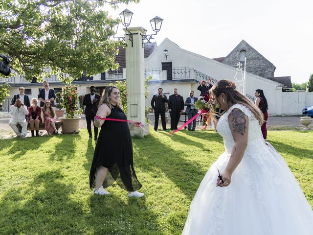 Le mariage de David et Jessica à Menucourt, Val-d'Oise 455