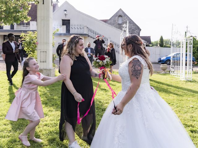 Le mariage de David et Jessica à Menucourt, Val-d'Oise 456
