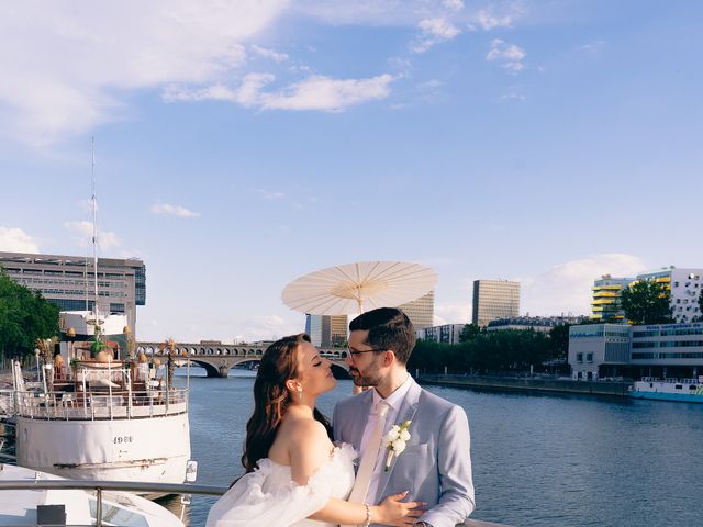 Le mariage de Simon et Yousra à Paris, Paris 4