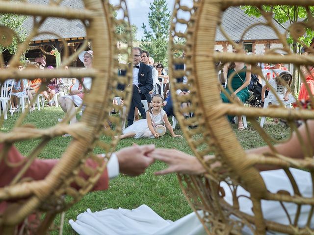 Le mariage de Romain et Elodie à Hébécourt, Eure 10