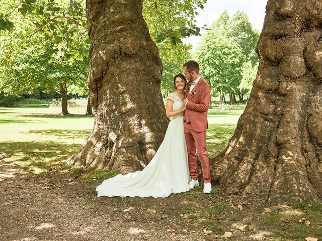 Le mariage de Romain et Elodie à Hébécourt, Eure 1