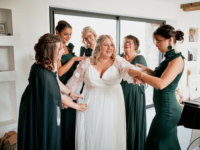 Le mariage de Jordan et Élodie à Lonlay-l'Abbaye, Orne 2