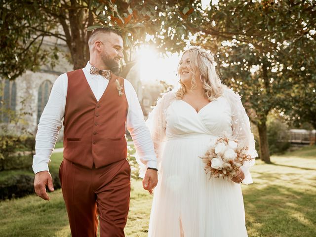 Le mariage de Jordan et Élodie à Lonlay-l'Abbaye, Orne 36