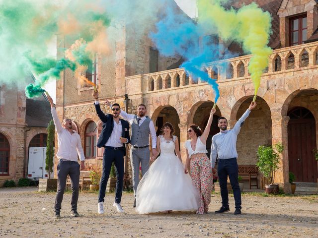 Le mariage de Jonathan et Gaëlle à Désertines, Allier 14