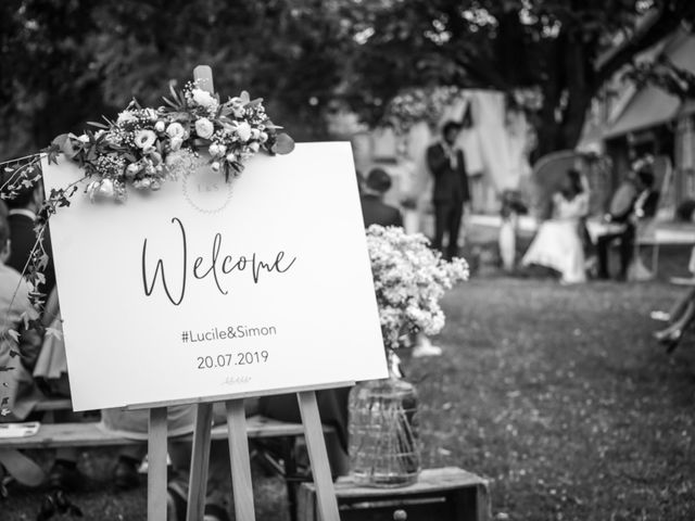 Le mariage de Simon et Lucile à Amécourt, Eure 12