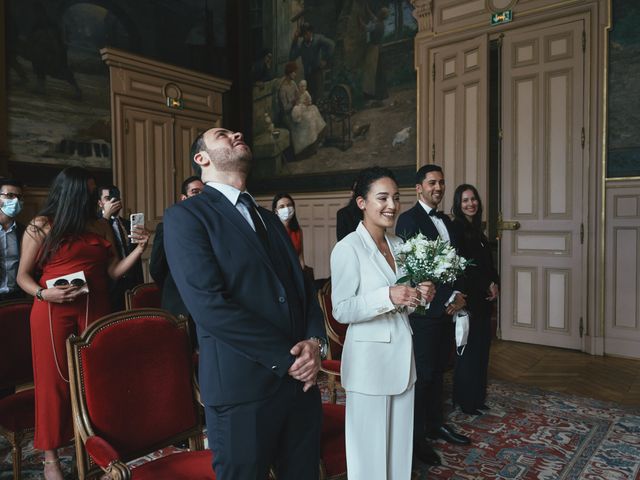 Le mariage de Kenza et Fadel à Paris, Paris 16