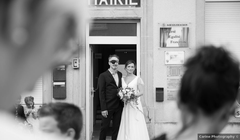 Le mariage de Julien et Karine à Koenigsmacker, Moselle