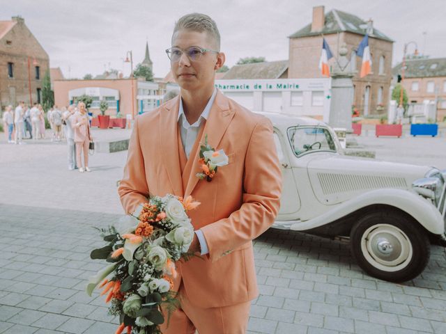 Le mariage de Meline et Jordan à Péronne, Somme 4