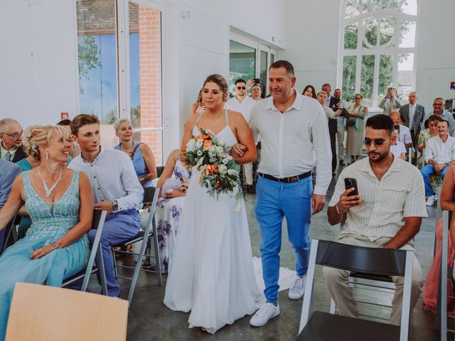 Le mariage de Meline et Jordan à Péronne, Somme 16