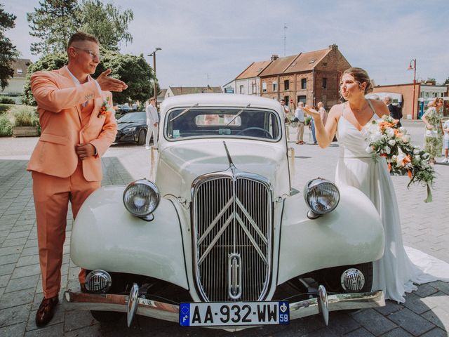Le mariage de Meline et Jordan à Péronne, Somme 36