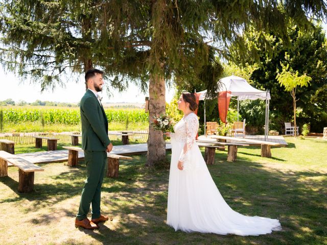 Le mariage de William et Clémence à Montaigu-le-Blin, Allier 2