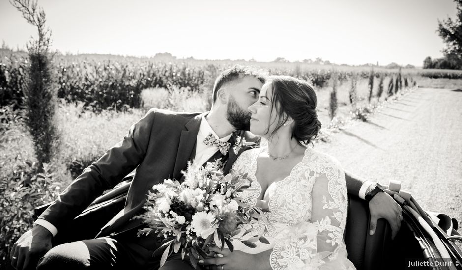 Le mariage de William et Clémence à Montaigu-le-Blin, Allier