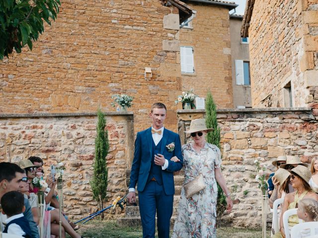 Le mariage de Florian et Emilie à Denicé, Rhône 38