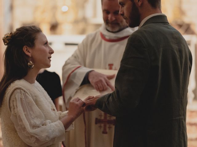 Le mariage de Baudoin et Maud à La Romieu, Gers 9