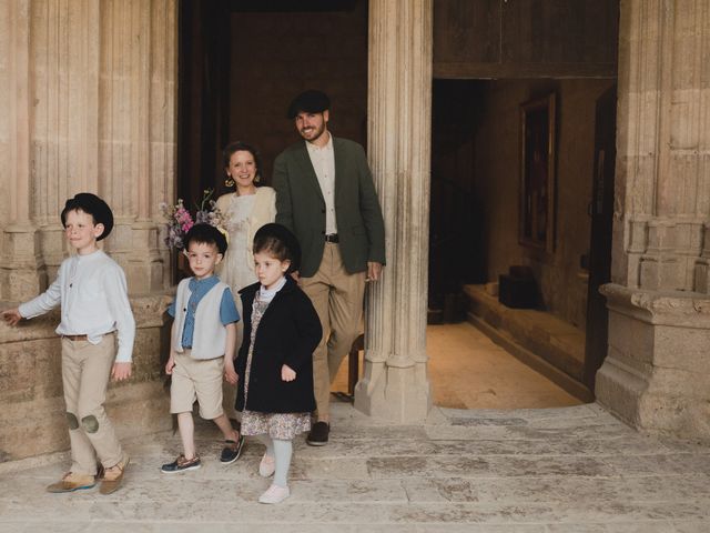 Le mariage de Baudoin et Maud à La Romieu, Gers 12