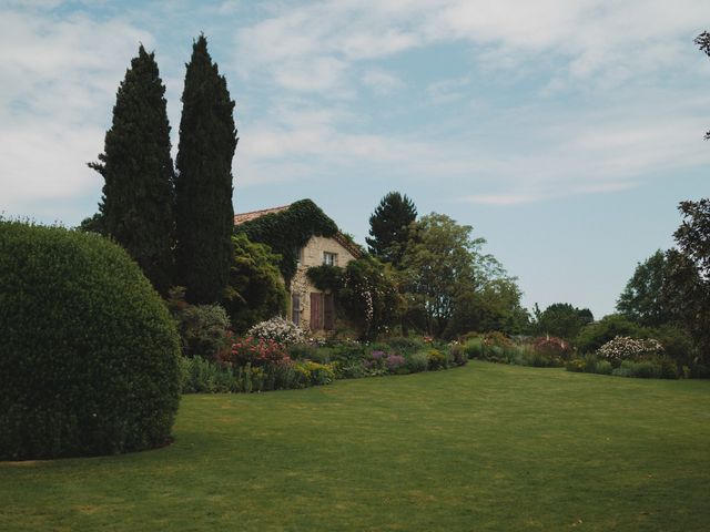 Le mariage de Baudoin et Maud à La Romieu, Gers 24